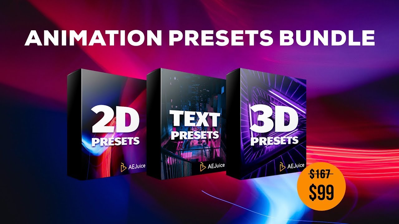 after effects animation presets